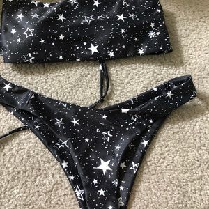 Reversible star bikini